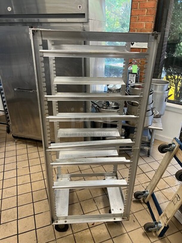 Metal Commercial Pan Transport Rack! On Casters! - Image 3 of 5