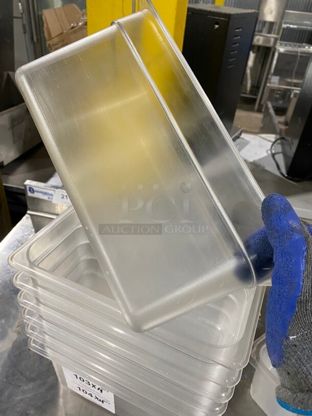 Cambro Clear Poly Food Pan! MODEL 36CW 4X Your Bid! - Image 4 of 8