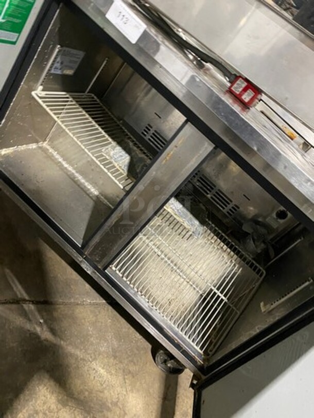 Turbo Air Commercial 2 Door Lowboy/Worktop Freezer! With Poly Coated Racks! All Stainless Steel! Model: MUF48 115V 60HZ 1 Phase - Image 5 of 8