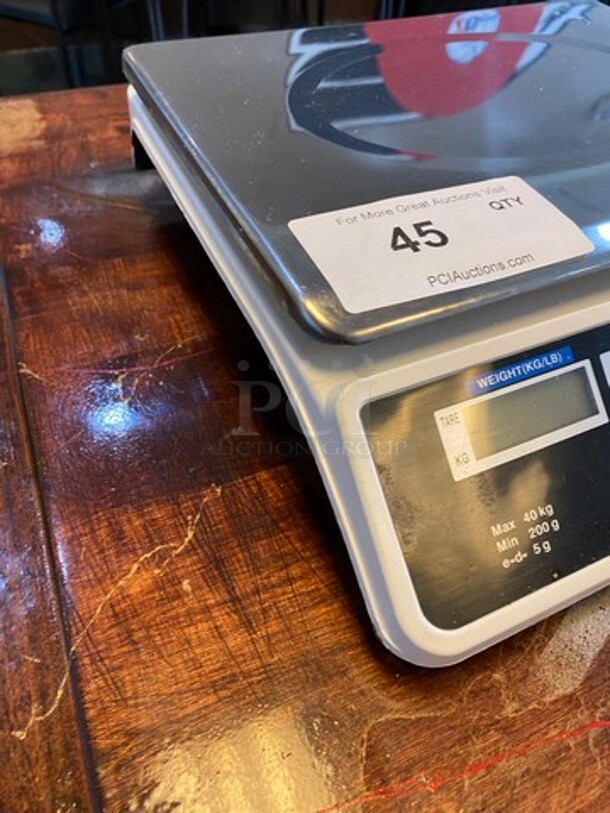 Commercial Countertop Food Portioning/ Pricing Scale! WORKING WHEN REMOVED! - Image 3 of 6
