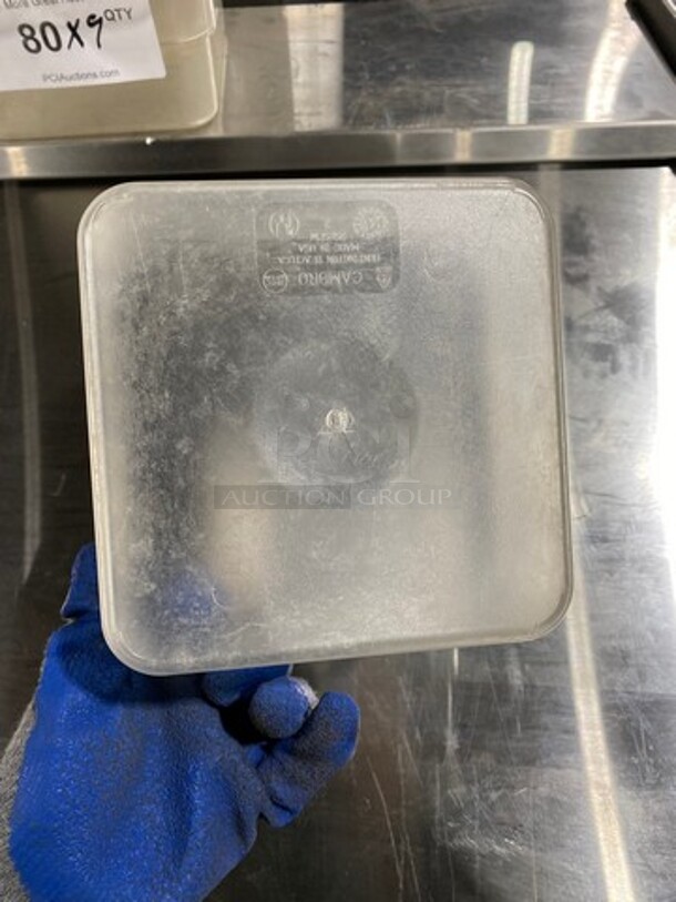 Cambro Clear Poly Food Containers! 9x Your Bid! - Image 6 of 7
