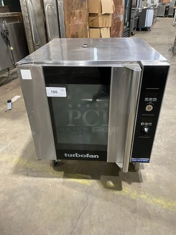 Turbo Fan Commercial Electric Powered Convection Oven! With View Through Door! All Stainless Steel! 208V