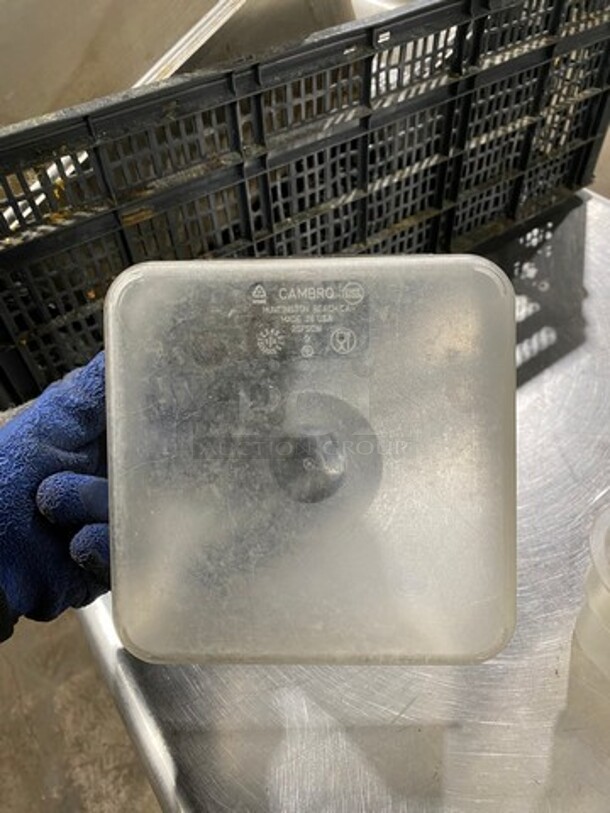Cambro 2Qt Clear Poly Food Containers! 15x Your Bid! - Image 7 of 7