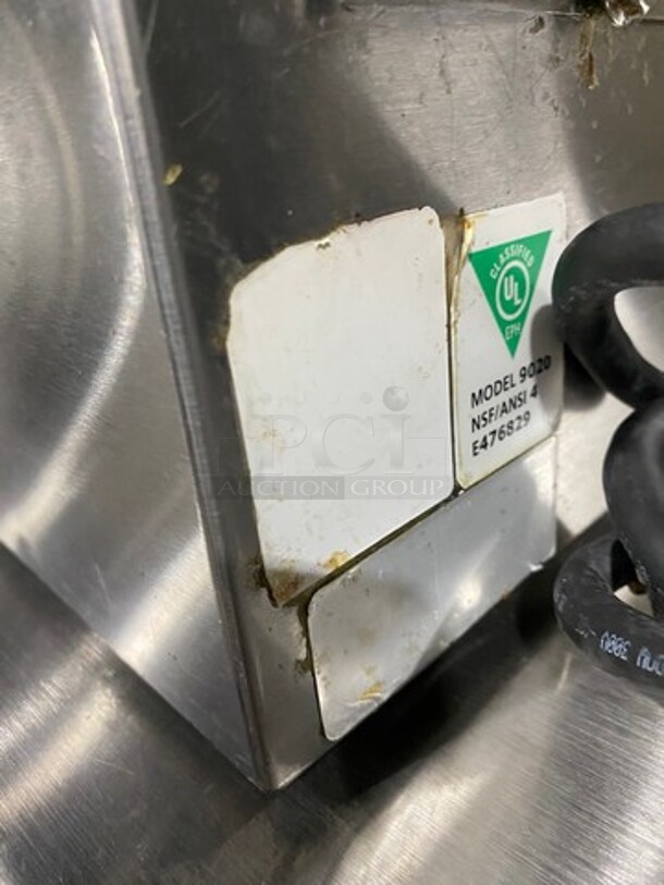 Countertop Electric Powered Deep Fat Fryer! With Backsplash! All Stainless Steel! - Image 5 of 8