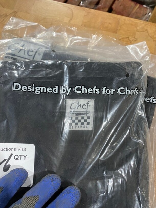 NEW! Chef Revival Slim Fit Chef Pants Black! Size 2X! 6x Your Bid! - Image 4 of 4