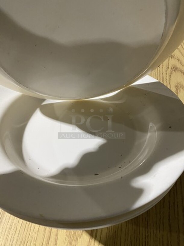 Assorted White Round Chinaware Plates! 10 X Your Bid!  - Image 6 of 10