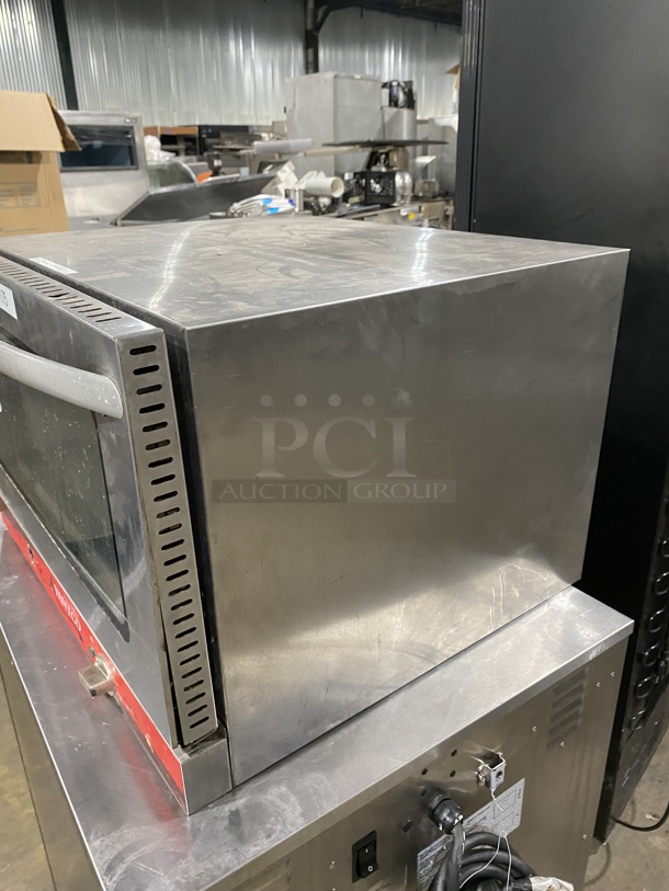 AVANTCO Commercial 1/2 Size Convection Oven! All Stainless Steel! Model:177CO16-120 120V 1Ph! 
 - Image 4 of 8
