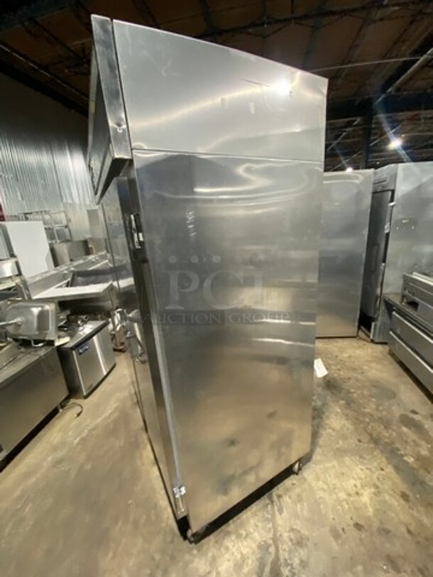 Continental Commercial 2 Door Reach In Freezer! All Stainless Steel! On Casters! Model: 2FE SN: 14810068 115V 60HZ 1 Phase - Image 2 of 9