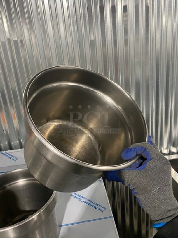 All Stainless Steel Round Food Container! 6 X Your Bid! - Image 5 of 5