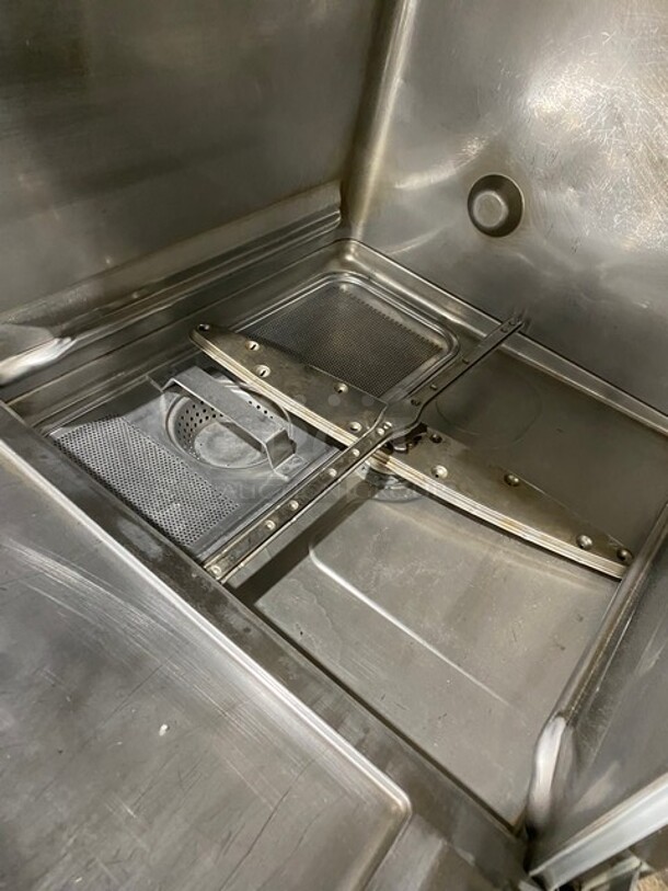 Amazing! Late Model! HOBART Stainless Steel Commercial Undercounter Dishwasher! MODEL LXER Serial 231190669! 120/208-240v 1PH
 - Image 5 of 8