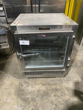 Traulsen Countertop/ Undercounter Single Door Cooler! With View Through Door! Model: UC27WTA SN: T344240A99 115V 60HZ 1 Phase