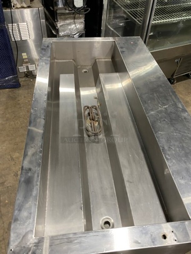 L & T Commercial Electric Powered Steam Table! With Storage Space Underneath! All Stainless Steel! On Legs! Model: SLT4E SN: SLT2203002 208V 1 Phase - Image 5 of 10
