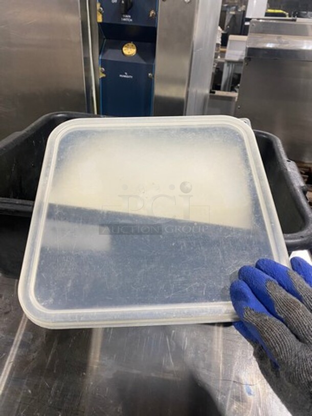ALL ONE MONEY! Cambro Clear Poly Food Container Lids! - Image 5 of 6