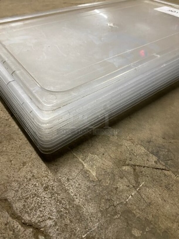 Cambro Clear Poly Food Container Lids! 10x Your Bid! - Image 4 of 5