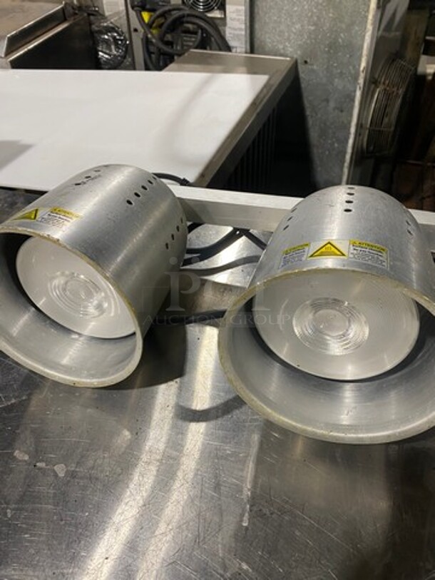 Winco All Stainless Steel Countertop Heating Lamp! MODEL EHL2 SN:EHL02010010137 120V  - Image 4 of 6