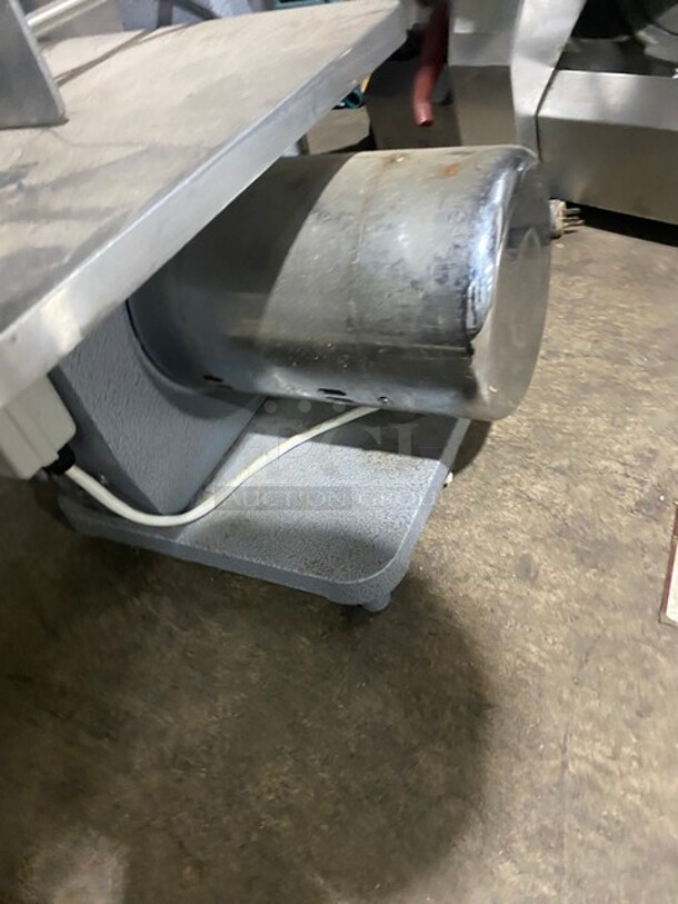 WOW! All Stainless Steel Countertop Bone Saw Machine! Model JG210! 110V!  - Image 8 of 9
