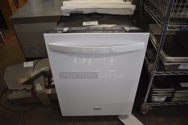 BRAND NEW SCRATCH AND DENT! Whirlpool WDT730PAHW 0 Metal Undercounter Dishwasher. 24x24x35