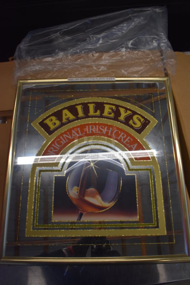 3 IN ORIGINAL BOX! Bailey's Original Irish Cream MIrrors. 3 Times Your Bid! - Image 4 of 9