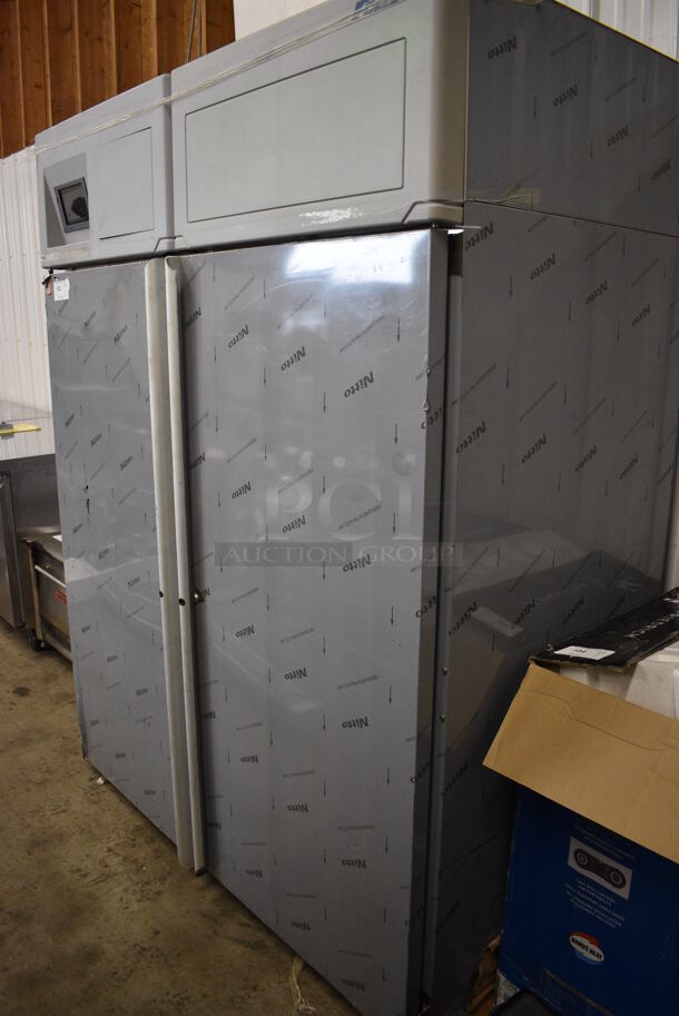 BRAND NEW SCRATCH AND DENT! Follett Model REF45-LB-0-00-00-S Stainless Steel Commercial 2 Door Reach In Pharmacy Cooler. 59x33x78. Tested and Working! - Image 2 of 8