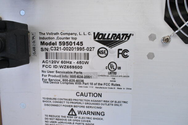 4 Various Induction Range Tables Including Vollrath 5950145 Range. 120 Volts, 1 Phase. Includes 48x30x36, 58x30x36. 4 Times Your Bid!  - Image 10 of 12