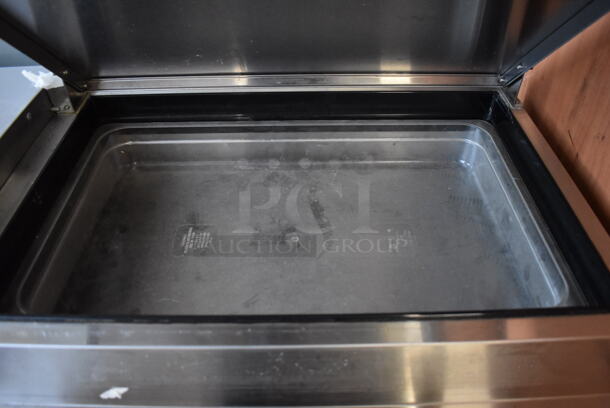 2019 Atosa MPF8202GR Stainless Steel Commercial Pizza Prep Table on Commercial Casters. 115 Volts, 1 Phase. 67x35x43. Tested and Working! - Image 3 of 9