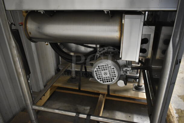 BRAND NEW SCRATCH AND DENT! 2022 Jackson Tempstar Stainless Steel Commercial Straight Pass Through Dishwasher w/ Built In Booster. 208-230 Volts, 1 Phase.  - Image 7 of 9