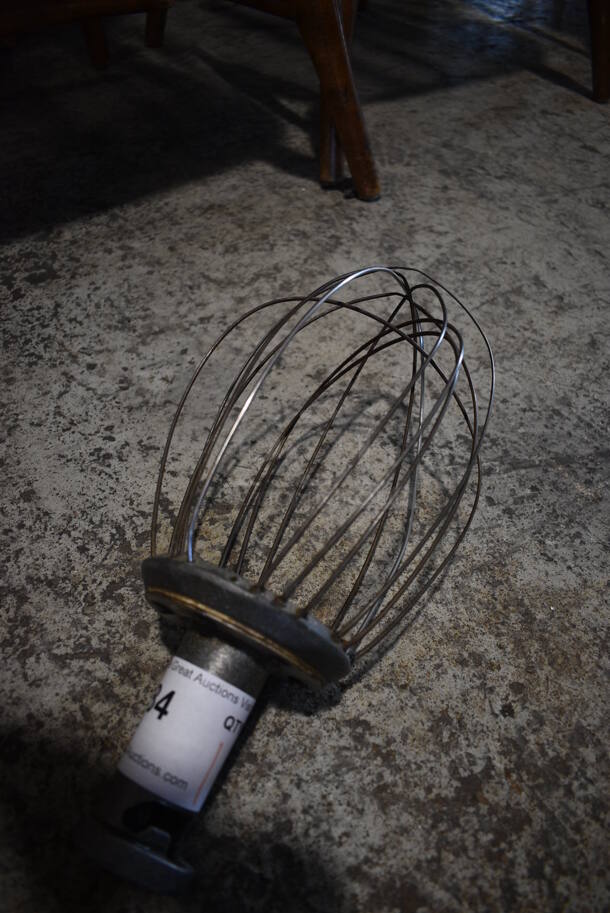 Metal Commercial 20 Quart Balloon Whisk Attachment for Hobart Mixer. 6x6x13 - Image 2 of 3