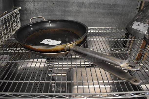 2 Various Metal Skillets. 28x15x2.5, 26.5x14.5x2.5. 2 Times Your Bid! - Image 2 of 4