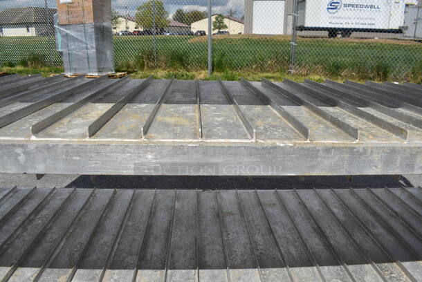 Metal 5 Tier Shelving Unit on Commercial Casters.  - Image 5 of 6