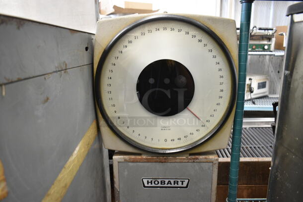 Hobart Floor Style 50 Pound Capacity Scale.  - Image 2 of 3