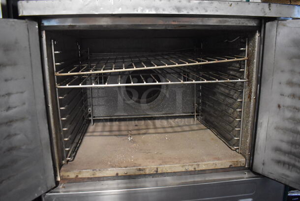 2 Blodgett Stainless Steel Commercial Natural Gas Powered Full Size Convection Ovens w/ Solid Doors and Thermostatic Controls. 2 Times Your Bid! - Image 6 of 7