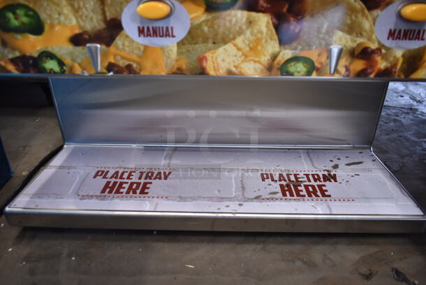 BRAND NEW SCRATCH AND DENT! 2023 Carnival King 382CD450 Stainless Steel Commercial Countertop Dual Peristaltic Chili and Cheese Sauce Dispenser. 120 Volts, 1 Phase. Tested and Working! - Image 5 of 8