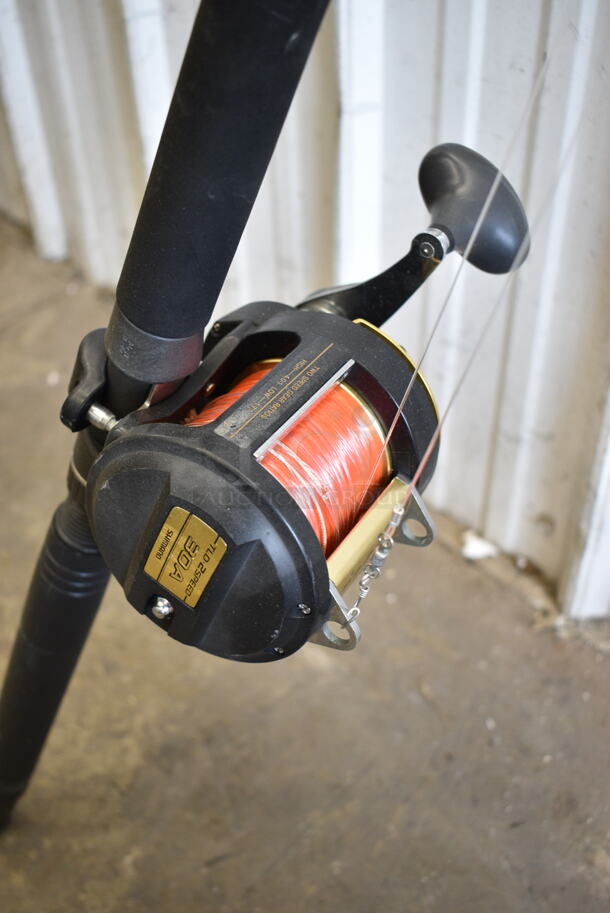 Crowder Rods ESU6630 E Series Fishing Rod w/ Shimano TLD 2 Speed 30A Reel.  - Image 3 of 12