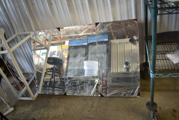BRAND NEW SCRATCH AND DENT! 2022 Wall Mount Mirror Cabinet.  - Image 2 of 9