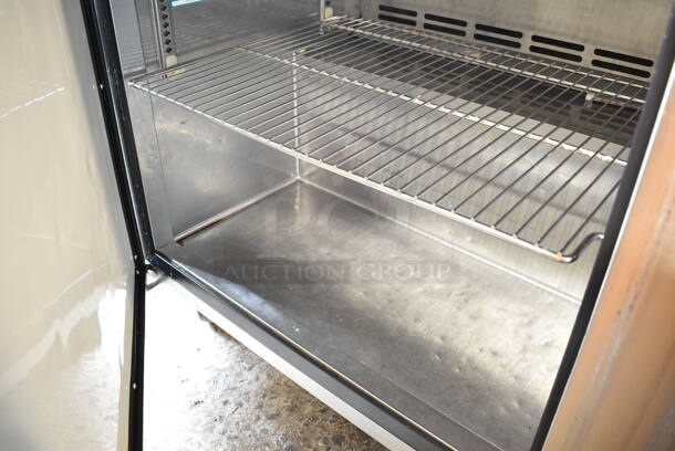 Turbo Air TST-60SD Stainless Steel Commercial Sandwich Salad Prep Table Bain Marie Mega Top on Commercial Casters. 115 Volts, 1 Phase. Tested and Powers On But Does Not Get Cold - Image 5 of 7