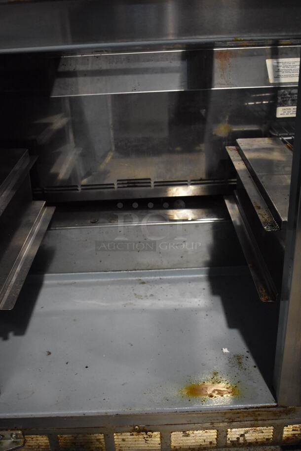 2014 Delfield 4472N-30M Stainless Steel Commercial Sandwich Salad Prep Table Bain Marie Mega Top. 115 Volts, 1 Phase. 72x32x45. Tested and Powers On But Does Not Get Cold - Image 7 of 12