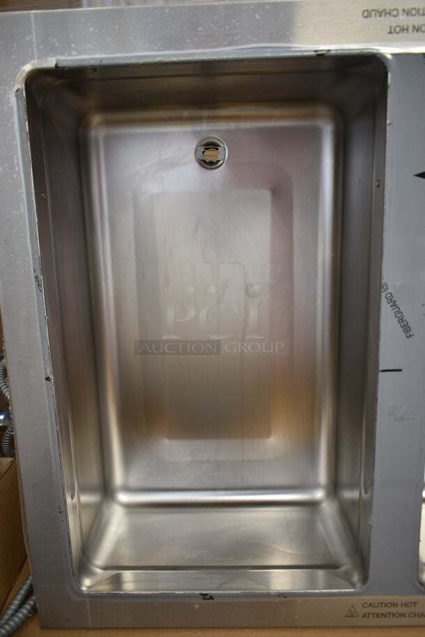 BRAND NEW! Hatco HWBI-2D Stainless Steel Commercial Two Compartment Modular / Ganged Drop In Hot Food Well with 3/4" NPT Drain. 208 Volts, 1/3 Phase. - Image 6 of 10