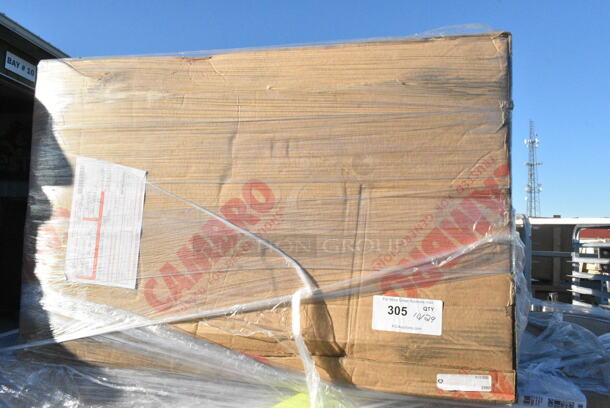 BRAND NEW! Cambro 1826LTC131 Camcart Dark Brown Mobile Cart for 18" x 26" Sheet Pans and Trays - Image 2 of 3
