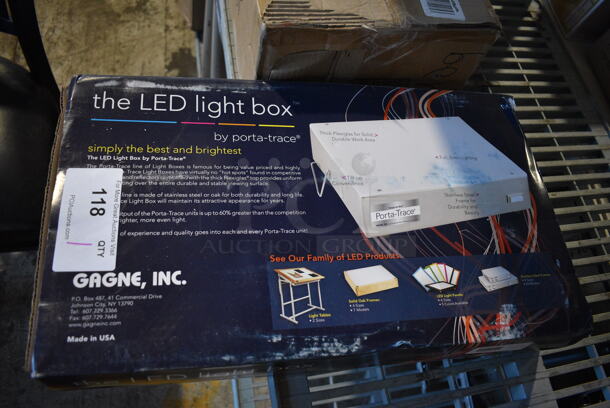 BRAND NEW SCRATCH AND DENT! Porta Trace The LED Light Box