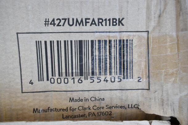 3 BRAND NEW! Lancaster Table & Seating 427UMFAR11BK Black Patio Umbrellas. 3 Times Your Bid! - Image 2 of 4