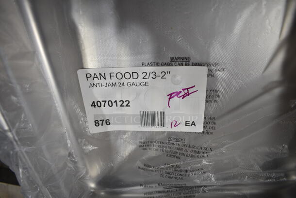 14 BRAND NEW! Stainless Steel Items; 1/2 Size Drop In Bins, Oval Trays, Dome Cover. 14 Times Your Bid! - Image 8 of 8