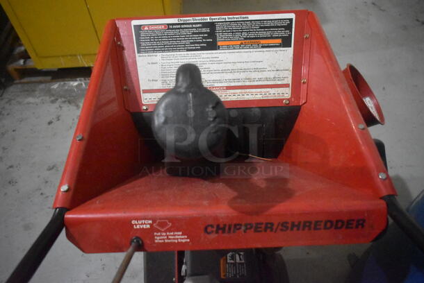 Troy-Bilt 47329 Red Metal Commercial Chipper Shredder. - Image 4 of 9