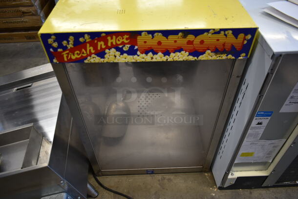 Metal Commercial Countertop Popcorn Machine and Merchandiser. Tested and Working! - Image 8 of 8