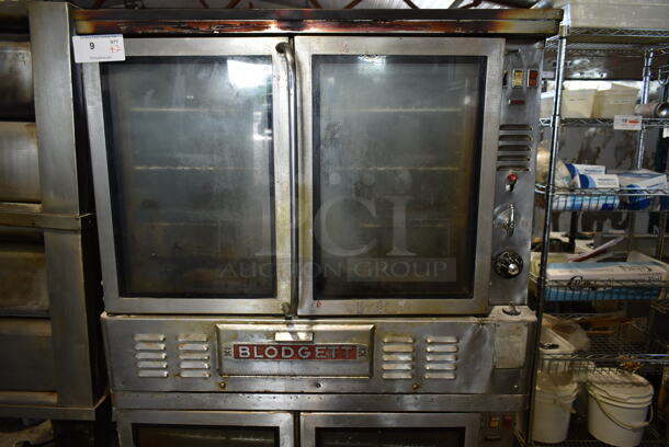 2 Blodgett GZL-10 Stainless Steel Commercial Natural Gas Powered Full Size Convection Ovens w. View Through Doors, Metal Oven Racks and Thermostatic Controls. 2 Times Your Bid! - Image 2 of 11