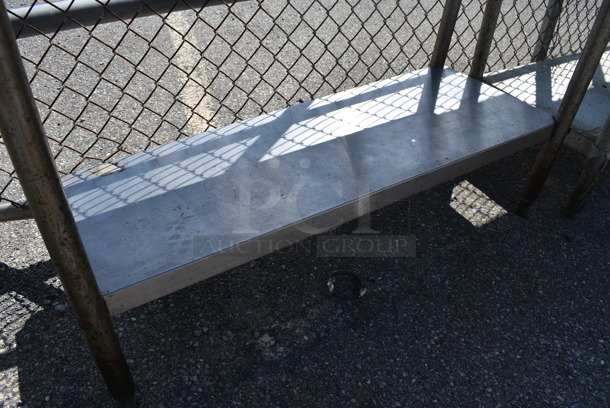 Stainless Steel Table w/ Metal Under Shelf. 48x21x31.5 - Image 3 of 4