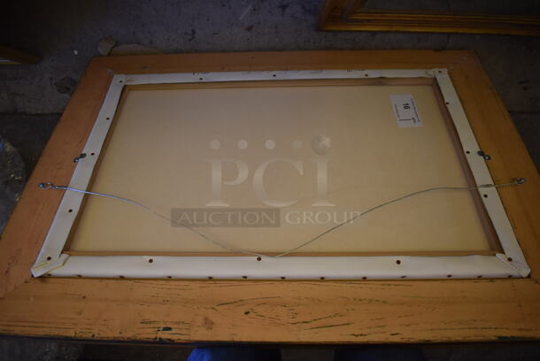 Framed Canvas Painting Reproduction of The Prayer at Valley Forge by Arnold Friberg From Art Dealer Ed Mero! - Image 5 of 6