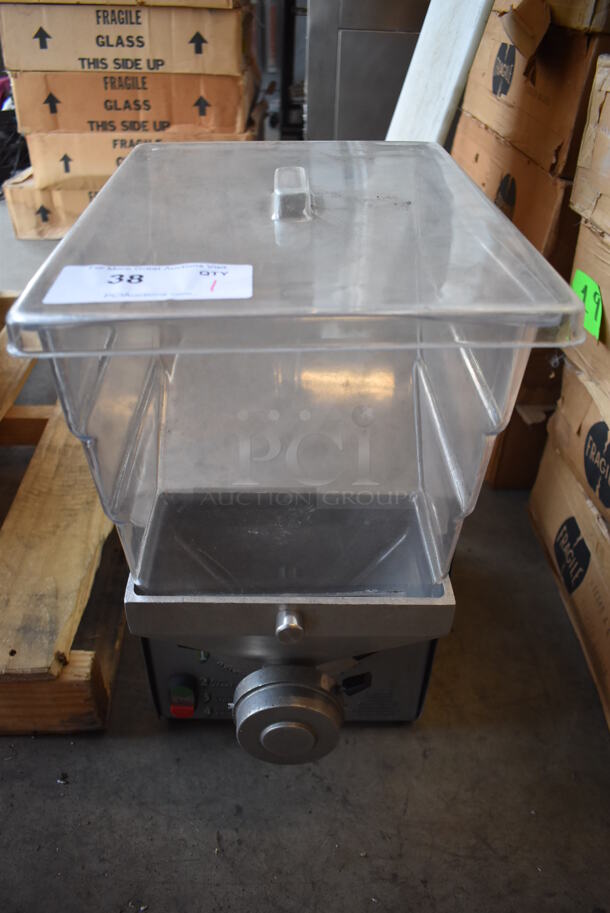 2015 Olde Tyme PN2 Stainless Steel Commercial Countertop Nut Grinder. 115 Volts, 1 Phase. 11x21x21 Tested and Working! - Image 3 of 6