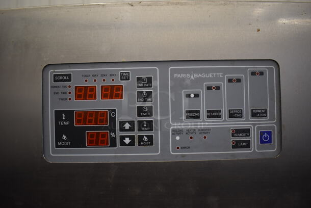 Paris Croissant SD-1 Stainless Steel Commercial 2 Half Size Door Reach In Dough Conditioner. 220 Volts. 31x45x76 - Image 5 of 7