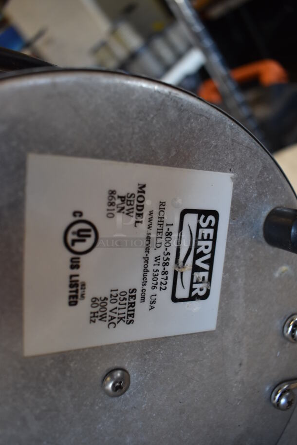 Server SBW Stainless Steel Commercial Countertop Food Warmer. 120 Volts, 1 Phase. 8x9.5x9. Tested and Working! - Image 7 of 7