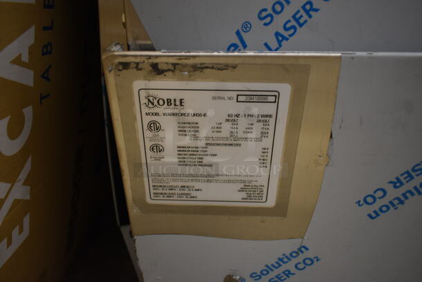 BRAND NEW SCRATCH AND DENT! 2023 Noble Wareforce UH30-E Stainless Steel Commercial Energy Efficient High Temp Undercounter Dishwasher. 208/230 Volts, 1 Phase.  - Image 4 of 8